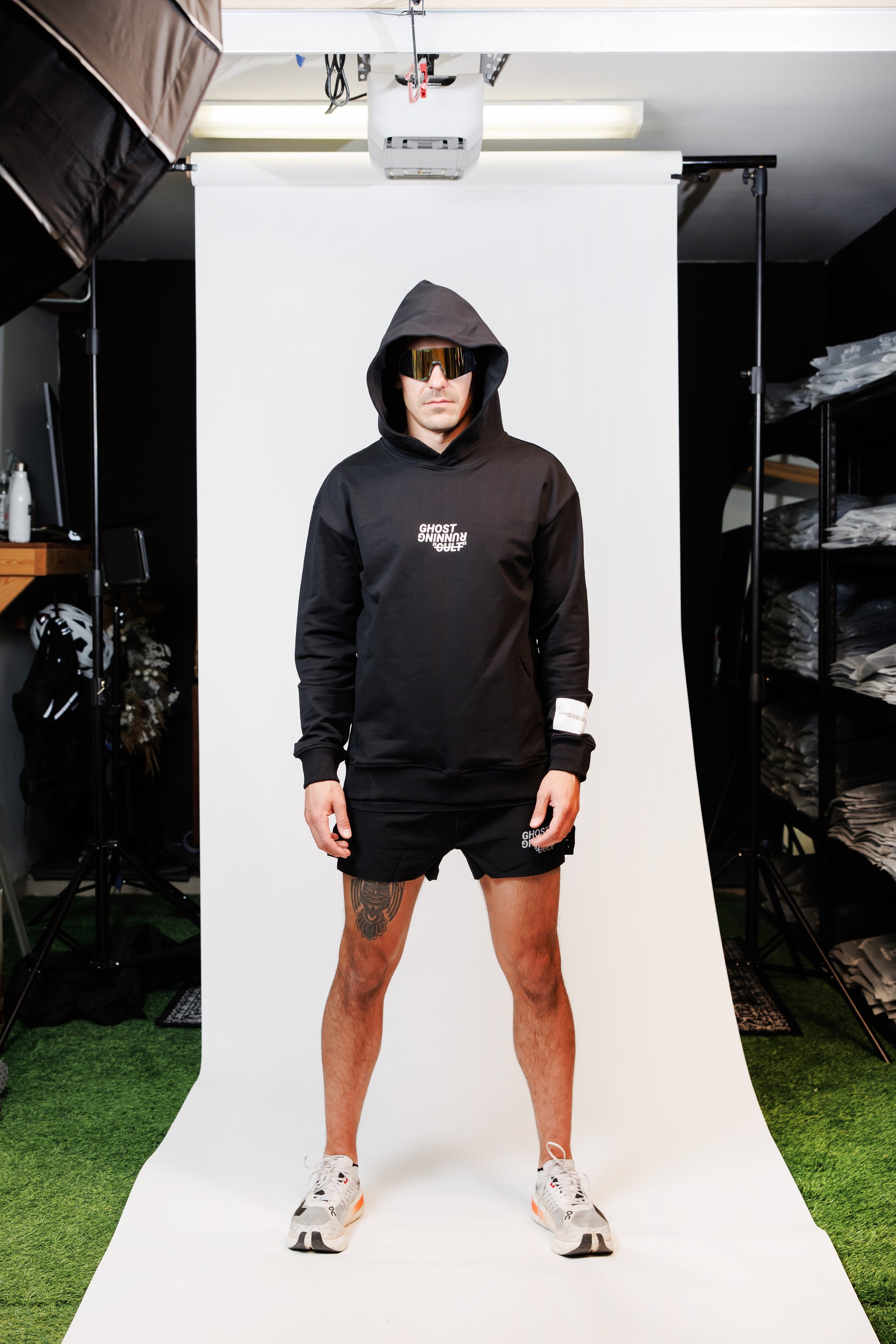 Ghost Running Cult signature hoodie
